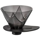 Hario V60-02 One Pour Dripper MUGEN, műanyag fekete