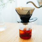 Hario V60-02 One Pour Dripper MUGEN, műanyag fekete