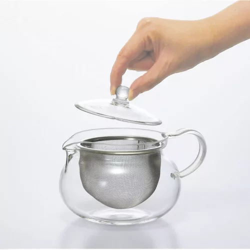 Hario Chacha Kyusu Maru 450ml teáskanna