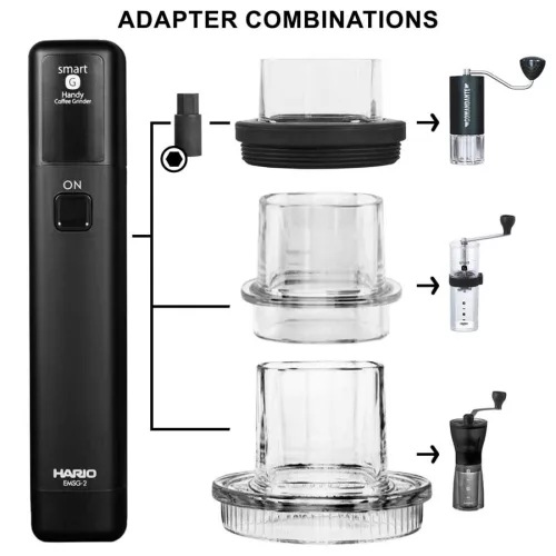 Hario Mobile Mill stick + Comandante adapter