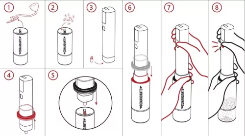 Hario Mobile Mill stick + Comandante adapter
