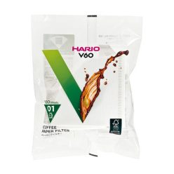Hario V60-01 fehér papírfilter, 100db