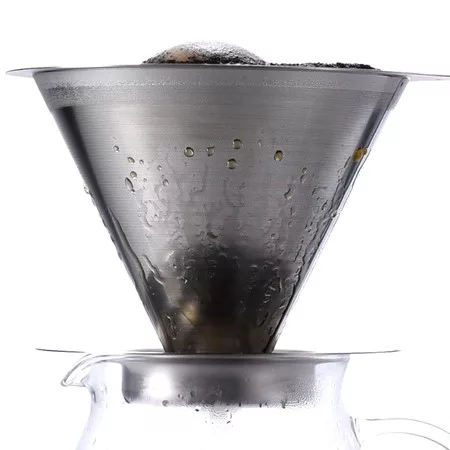 Hario V60-02 Double Mesh fém dripper