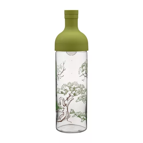 Hario Aya Pine Tree hidegáztatásos teakészítő palack, 750 ml zöld