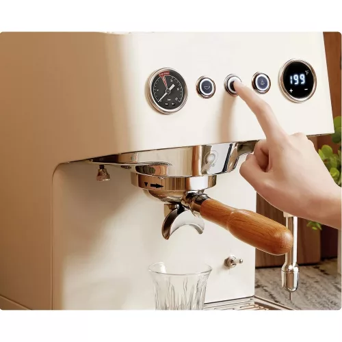 AVX Hero PRO-X Dual bojleres kávégép Szabályozható OPV-vel, Fehér