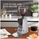 AVX CG305 Plasma 64mm Titanium síktárcsás kávéőrlő pumpás babtartállyal, ezüst
