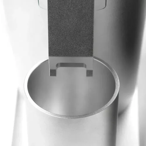 DC63 Single dose conical red burrs, ezüst