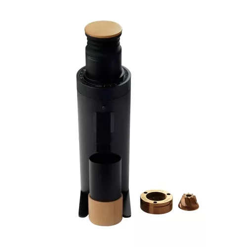 DC63 Single dose conical red burrs, fekete