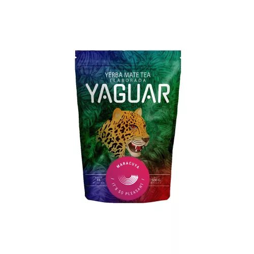 Yaguar Maracuja ízesített Yerba Maté Tea 500g