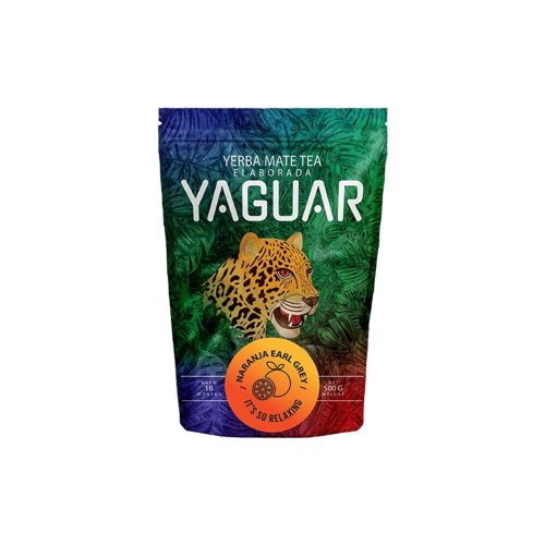 Yaguar Naranja Earl Grey Yerba Maté Tea 500g