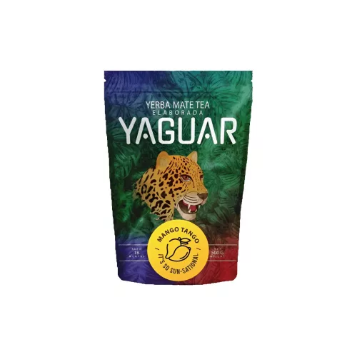 Yaguar Mango Tango ízesített Yerba Maté Tea 500g
