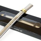 Un Mate Bombilla tisztítókefével 16cm, inox