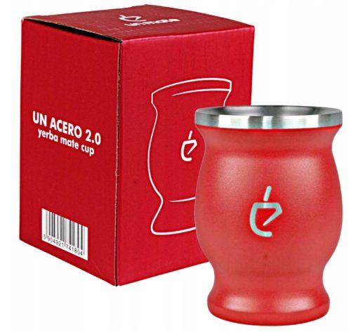 Un Mate Magma acél Maté tök 230ml, piros