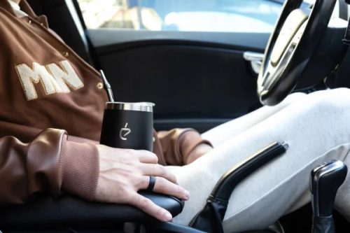 Un Mate Termolid acél maté tök 350ml, fekete