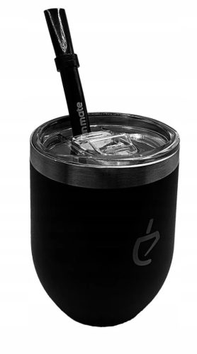 Un Mate Termolid acél maté tök 350ml, fekete