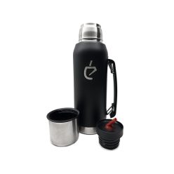 Un Mate Termosz Yerba Matéhoz 1L, fekete
