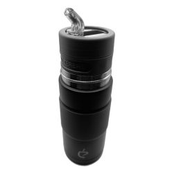 Un Mate METERMO All In One maté termosz 500ml, fekete