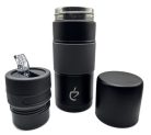 Un Mate METERMO All In One maté termosz 500ml, fekete