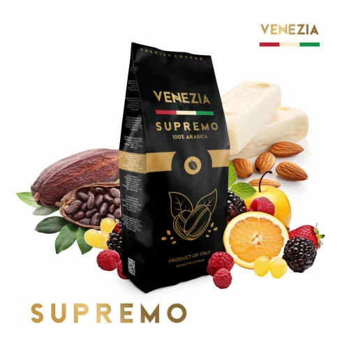 Venezia Supremo 100% Arabica szemes kávé 1kg