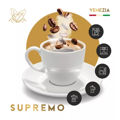 Venezia Supremo 100% Arabica szemes kávé 1kg