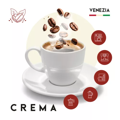 Venezia Crema 50/50 szemes kávé 1 kg 
