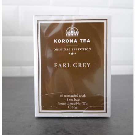 Korona Earl grey tea, 15x2g teafilter