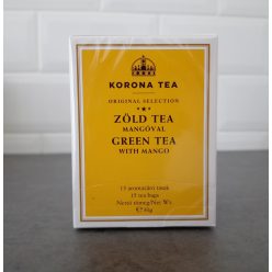 Korona Zöld tea mangóval, 15x2g teafilter