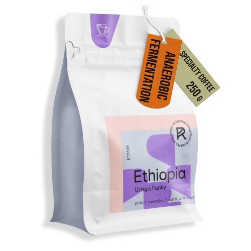 R COFFEE ETIOPIA URAGA Funky specialty szemes kávé 250g (filter)