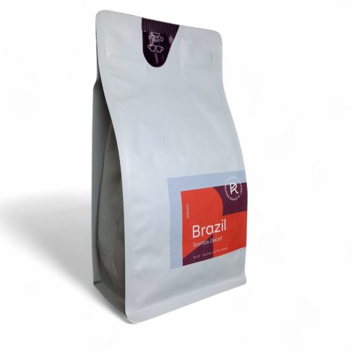 R COFFEE Brazil Santos Decaf - koffeinmentes szemes kávé 500gr