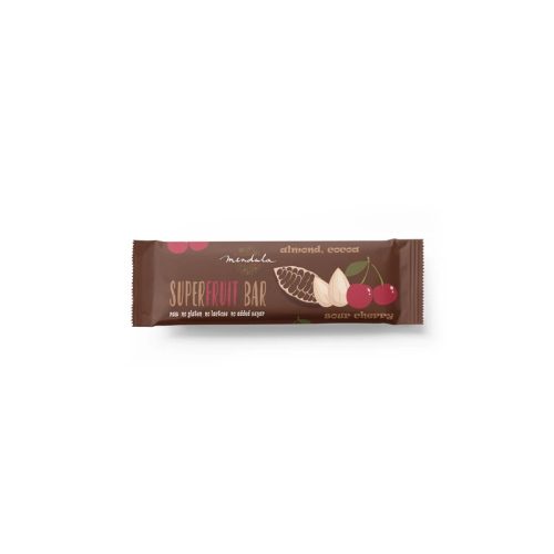 Kakaós-meggyes superfruit bar 40g