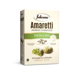 Falcone Amaretti Pistacchio, pisztáciás puha keksz 170g