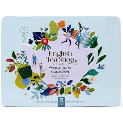   English Tea Shop - Bio "Wellness Collection" Teaválogatás - Fémdobozban, 36 teafilter,  6 íz