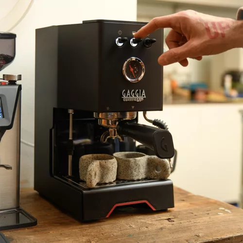 Gaggia Classic Up Dual PID eszpresszó kávégép, fekete