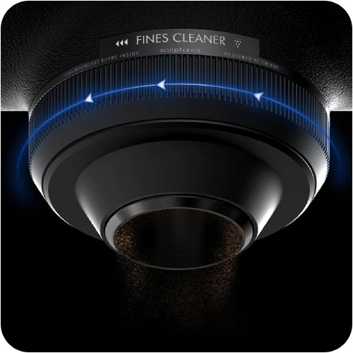 TIMEMORE Sculptor 078S elektromos kávéőrlő, fekete