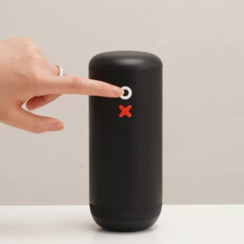 Timemore x Nuttii OX Lite hordozható elektromos kávéőrlő, fekete