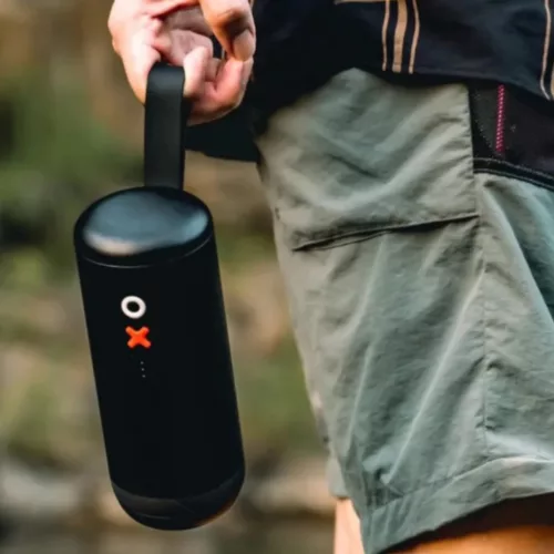 Timemore x Nuttii OX Lite hordozható elektromos kávéőrlő, fekete