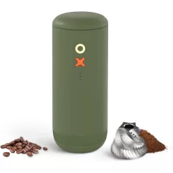   Timemore x Nuttii OX Lite hordozható elektromos kávéőrlő, zöld