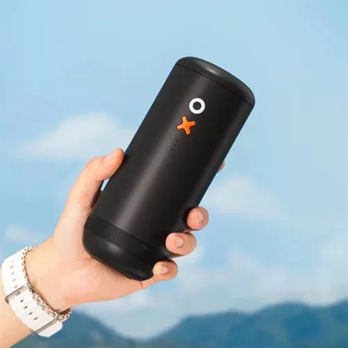 Timemore x Nuttii OX Lite hordozható elektromos kávéőrlő, zöld