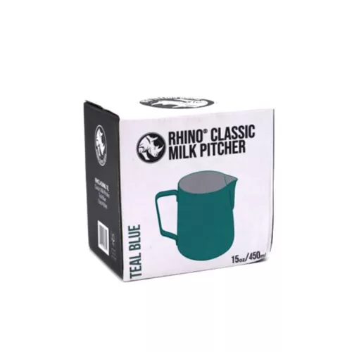 Rhino Classic tejhabosító kancsó 450 ml, Pávakék