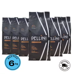 Pellini Cremoso szemes kávé 6x1kg