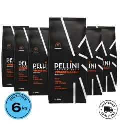 Pellini Vivace Tradizionale szemes kávé 6x1kg