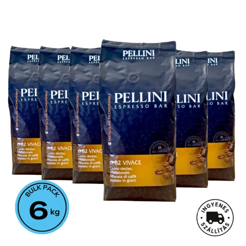 Pellini Vivace Tradizionale szemes kávé 6x1kg