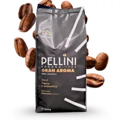 Pellini Gran Aroma 100% Arabica szemes kávé 1kg