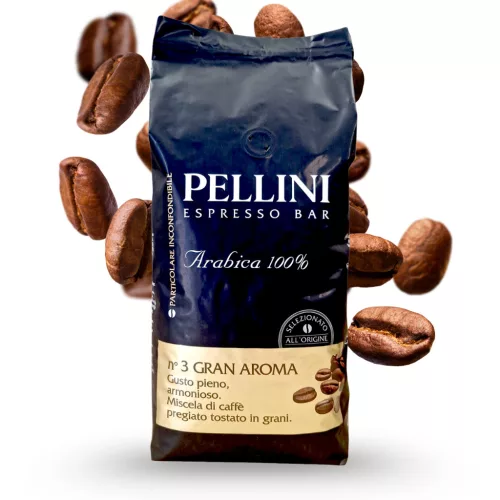 Pellini Gran Aroma 100% Arabica szemes kávé 1kg