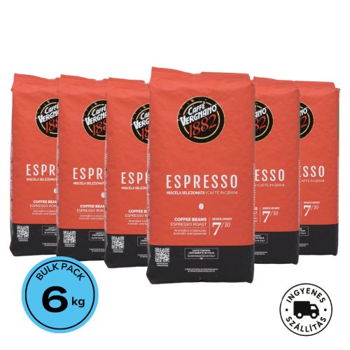 Caffé Vergnano Espresso szemes kávé 6x1kg