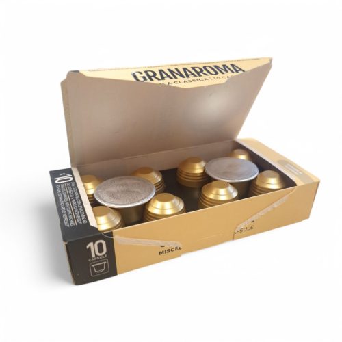 Caffé Vergnano Granaroma Nespresso kompatibilis ALU kapszula 10db