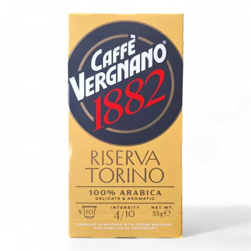 Caffé Vergnano Riserva Torino 100% Arabica Nespresso kompatibilis kapszula 10db