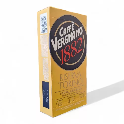 Caffé Vergnano Riserva Torino 100% Arabica Nespresso kompatibilis kapszula 10db