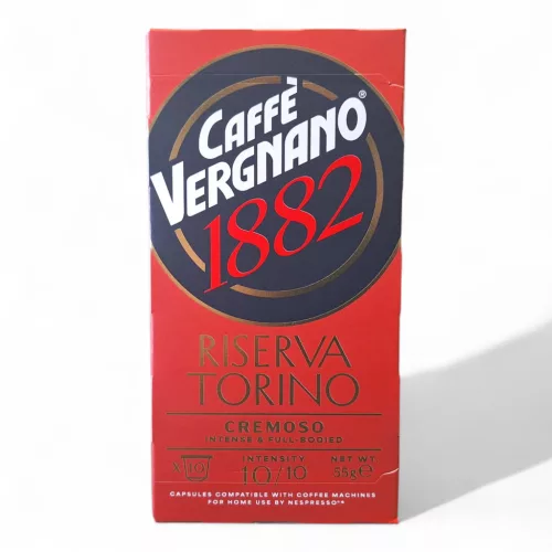Caffé Vergnano Riserva Torino Cremoso Nespresso kompatibilis kapszula 10db