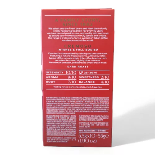 Caffé Vergnano Riserva Torino Cremoso Nespresso kompatibilis kapszula 10db